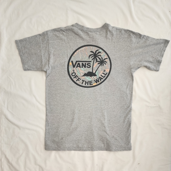 Vans Gray Short Sleeve Tee - Picture 1 of 5
